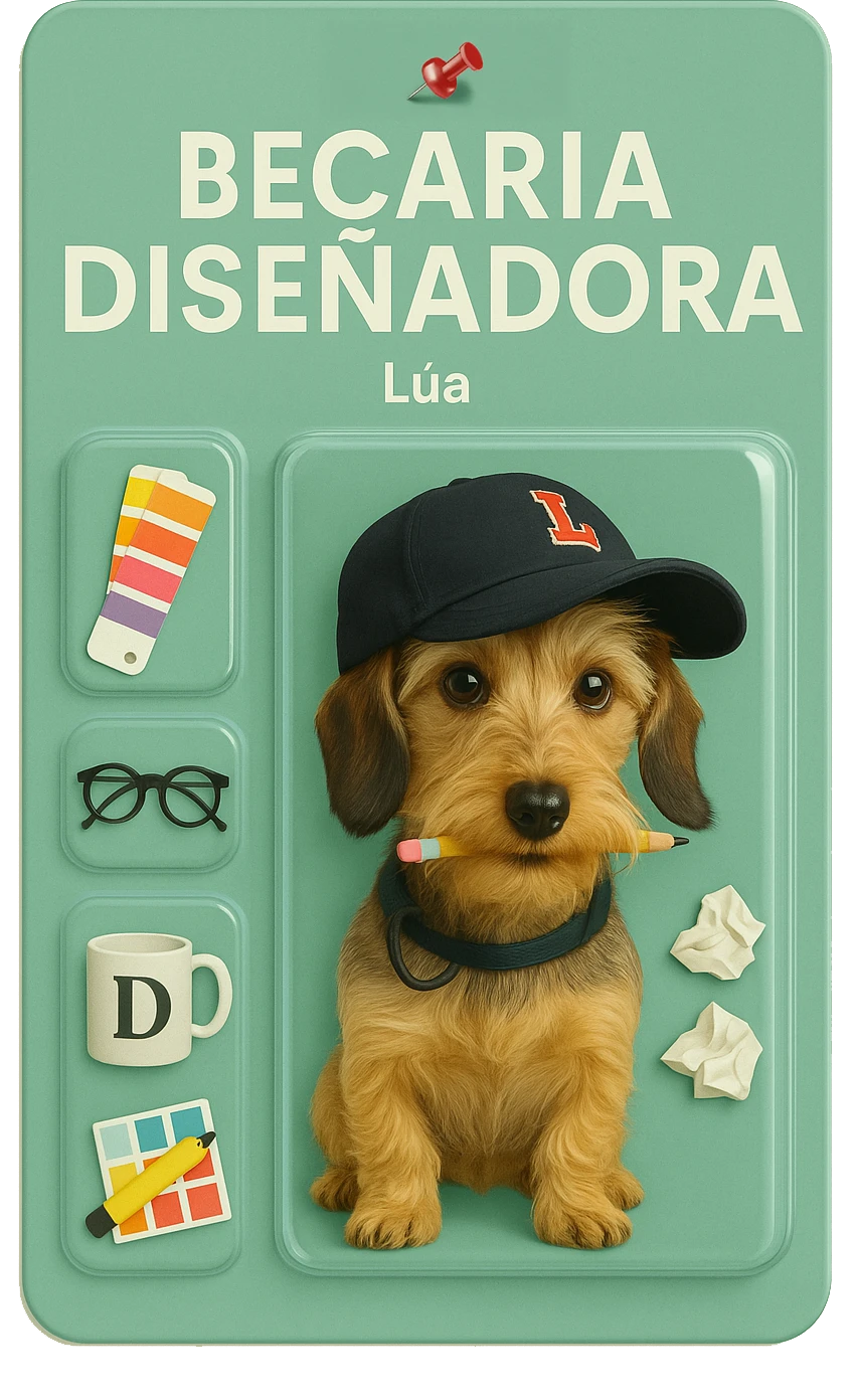 Mi perrita colaboradora