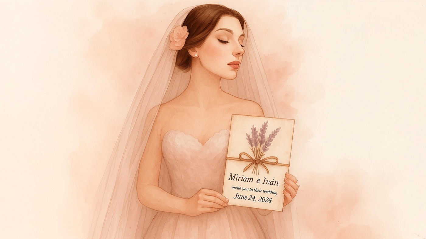 Invitación Personalizada TELVA Novias