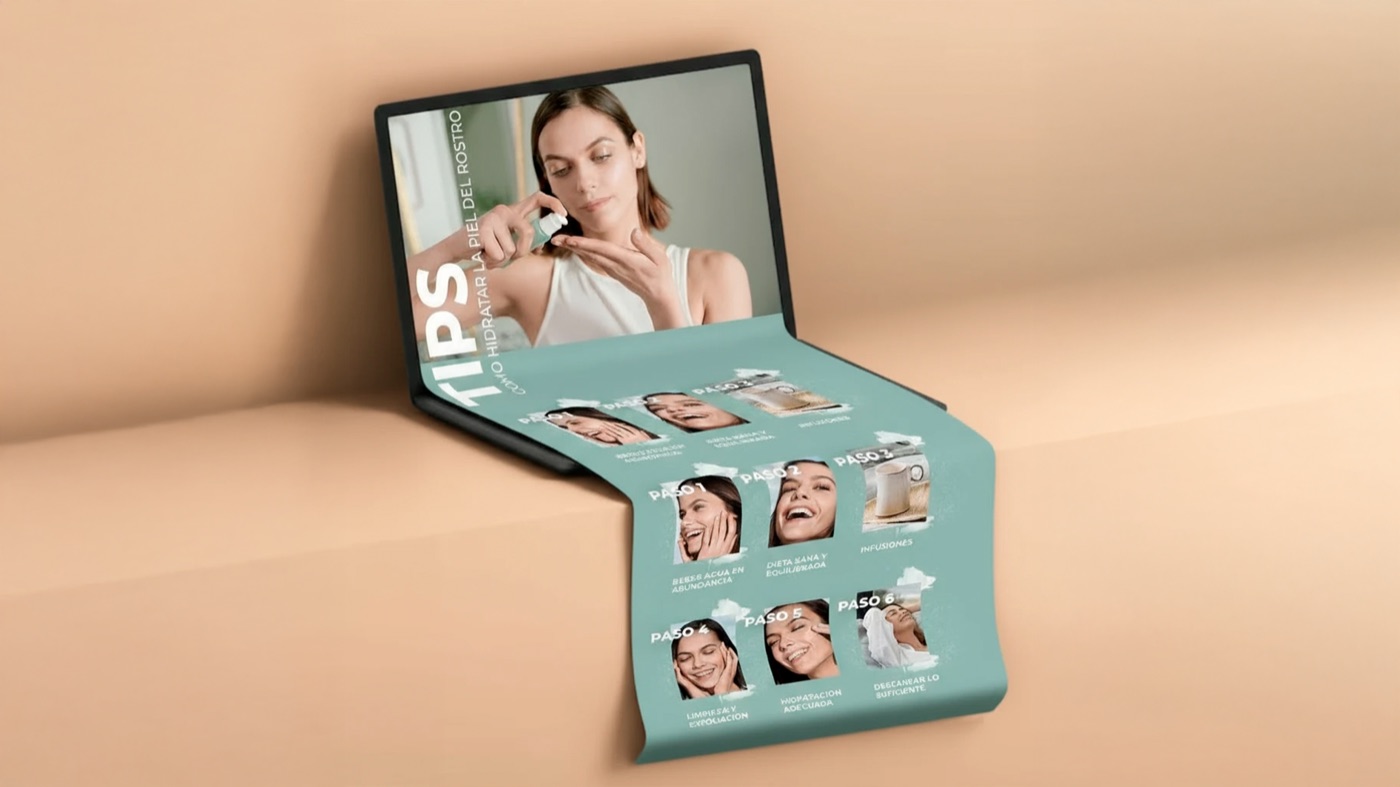 Infografía Tips de Belleza Yves Rocher