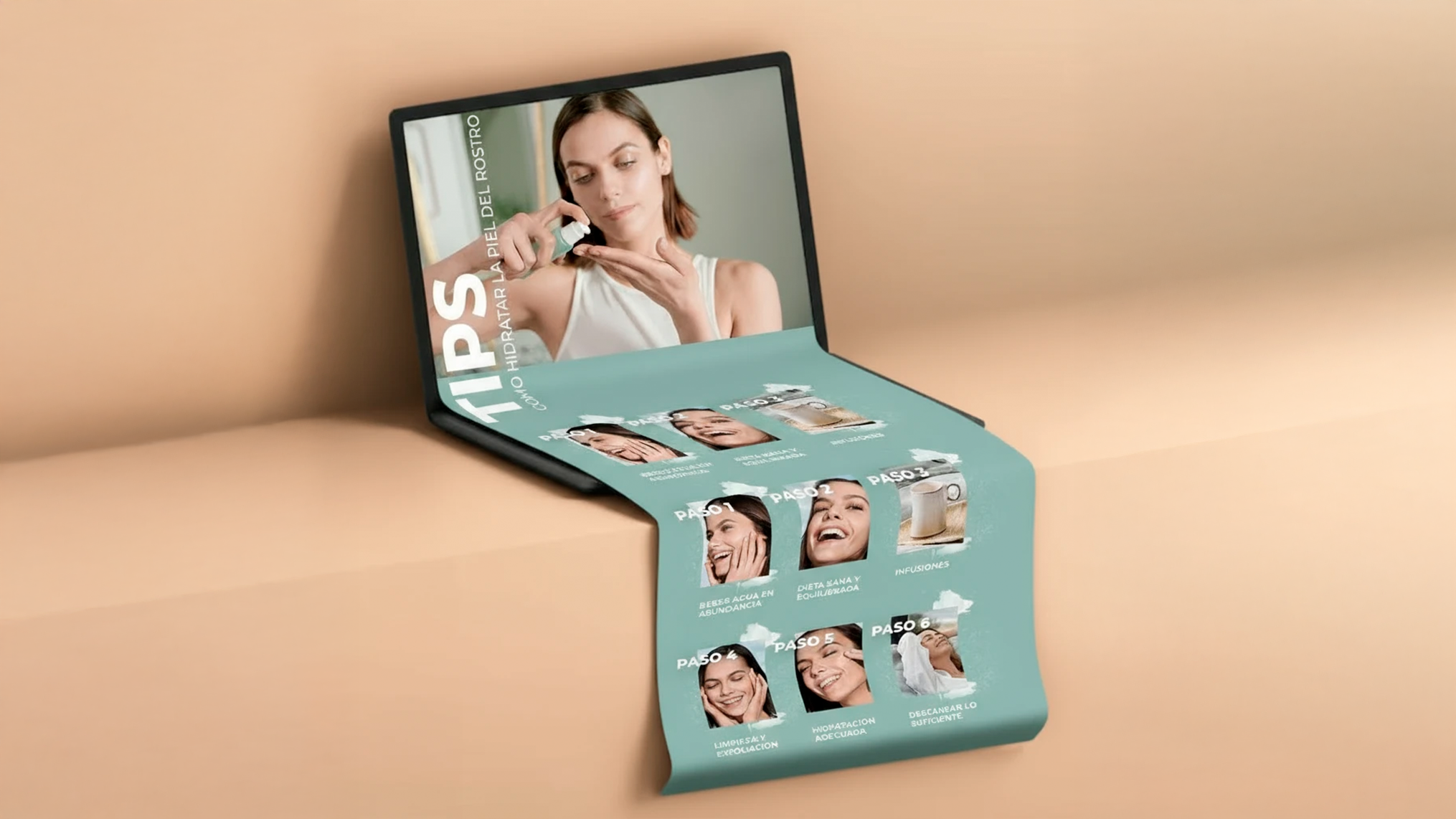 Infografía Tips de Belleza Yves Rocher