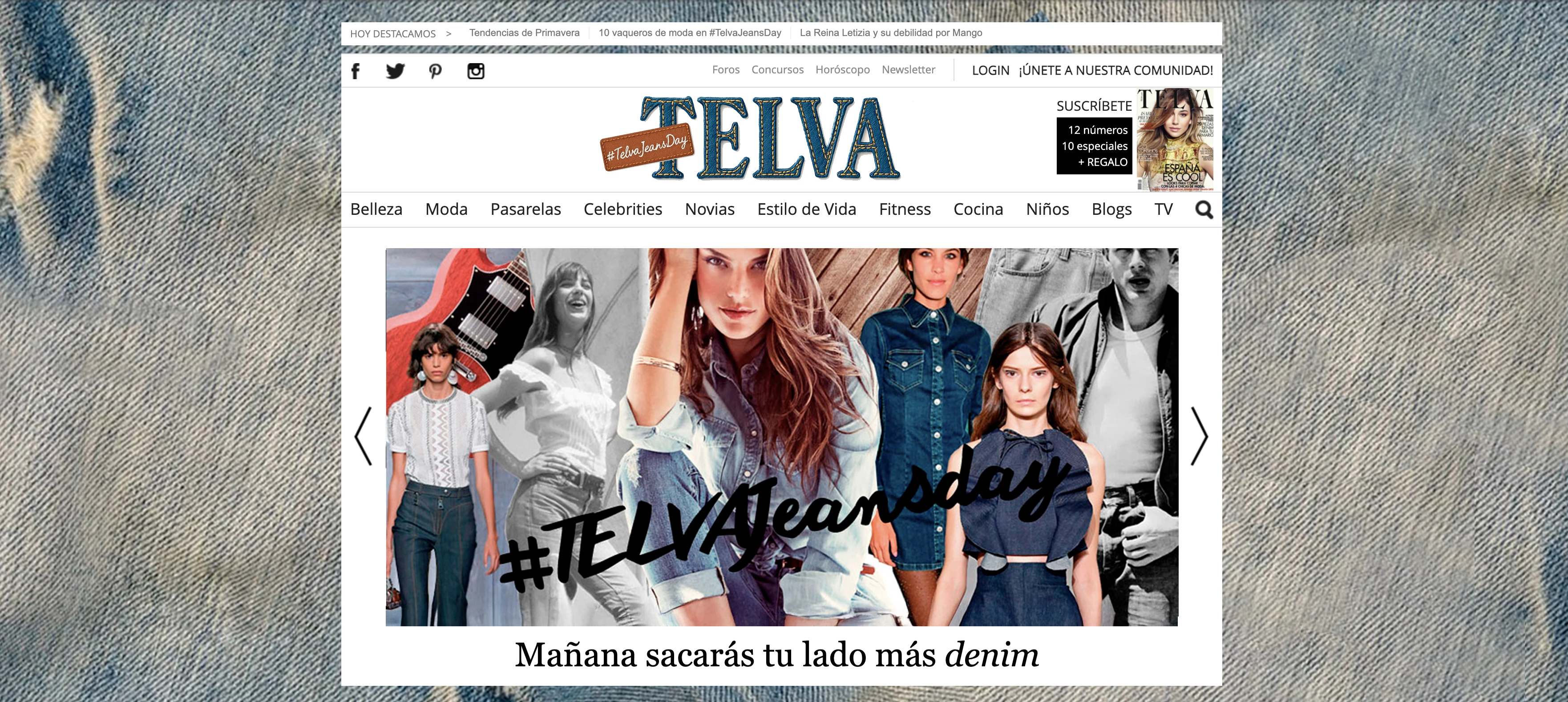 TELVA en Jeans