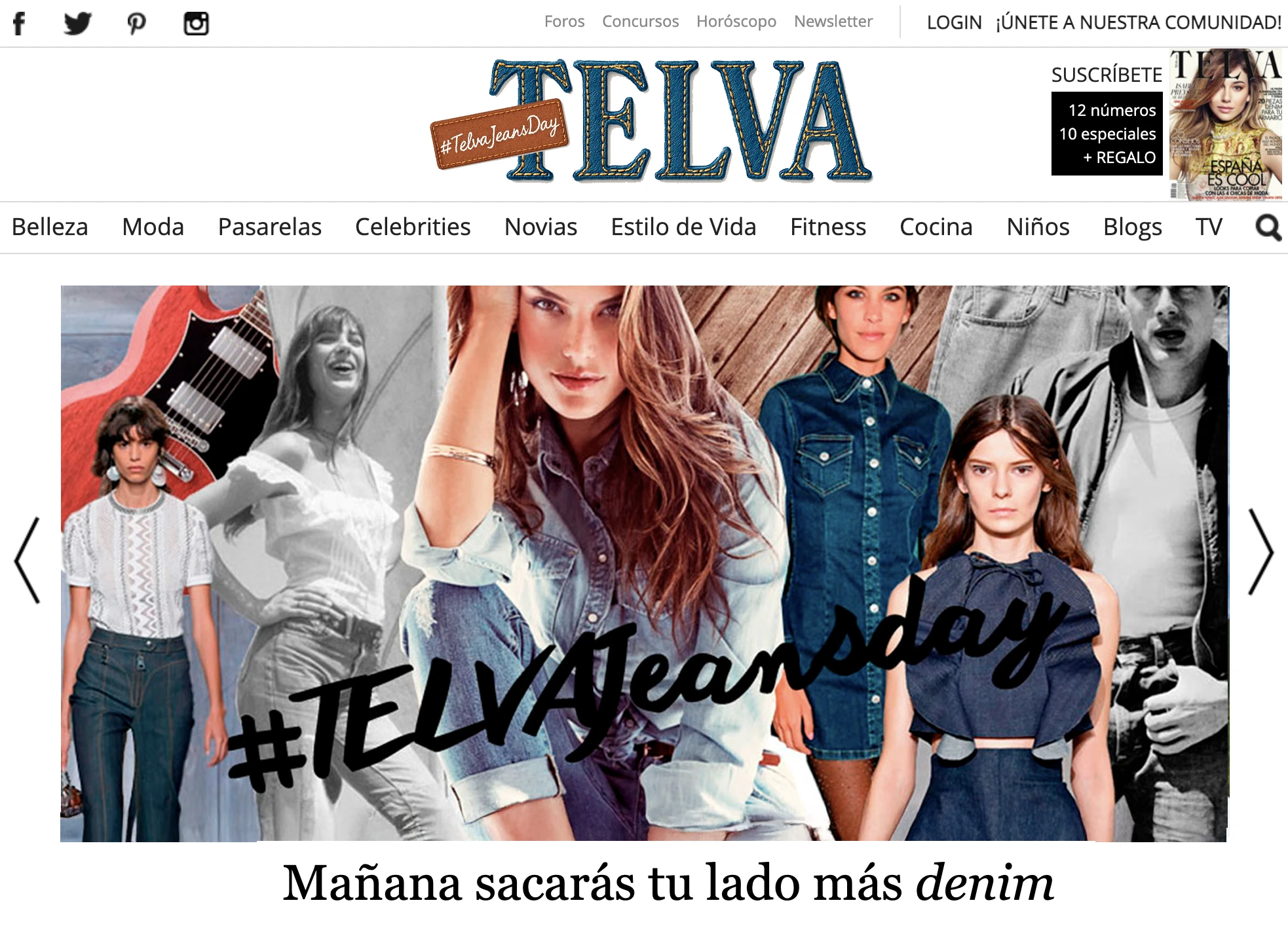 TELVA en Jeans