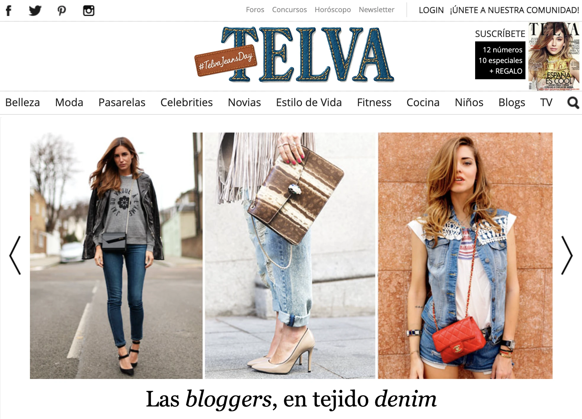 TELVA en Jeans