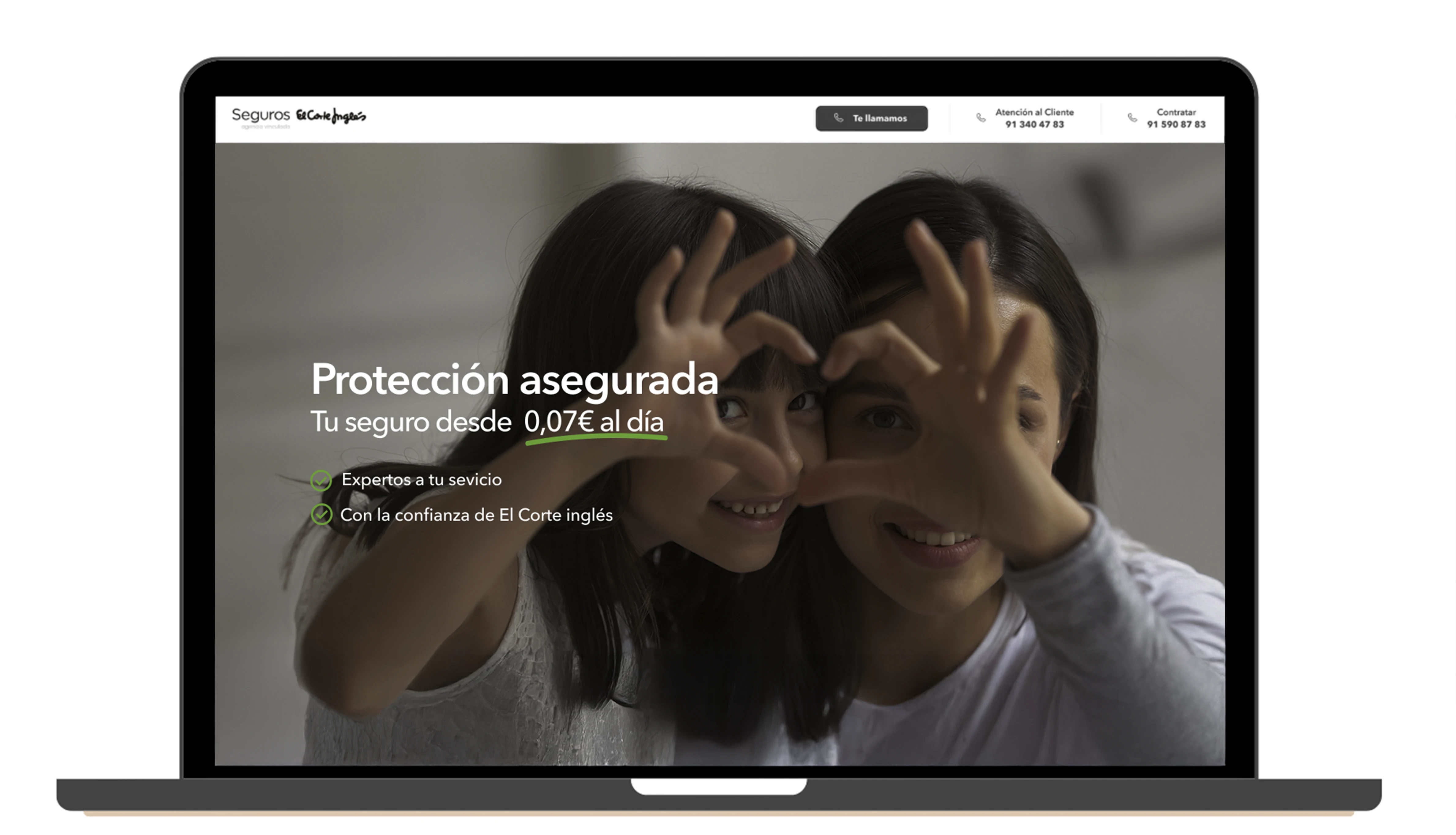 Menú navegación antes de la propuesta