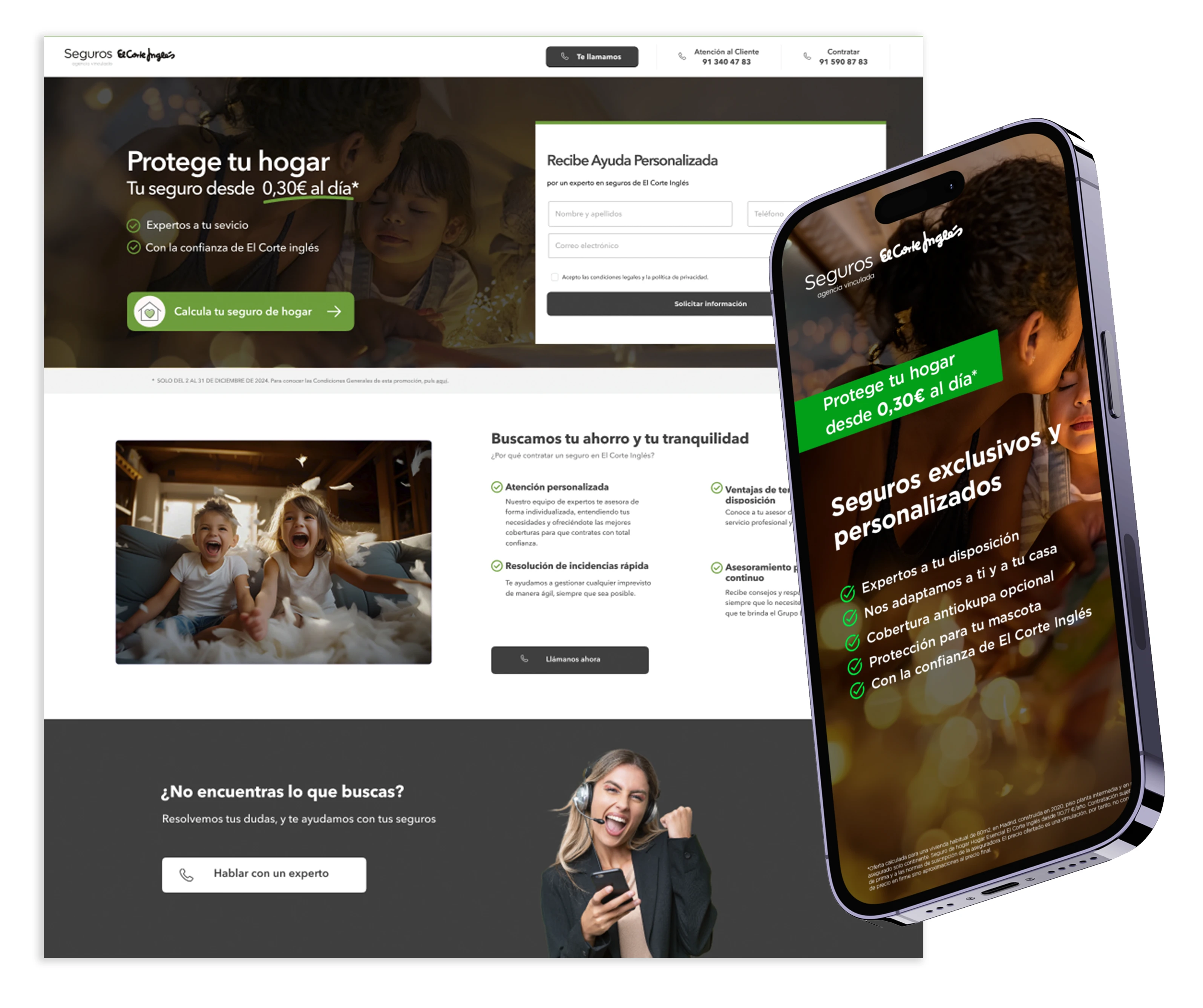 Menú navegación antes de la propuesta