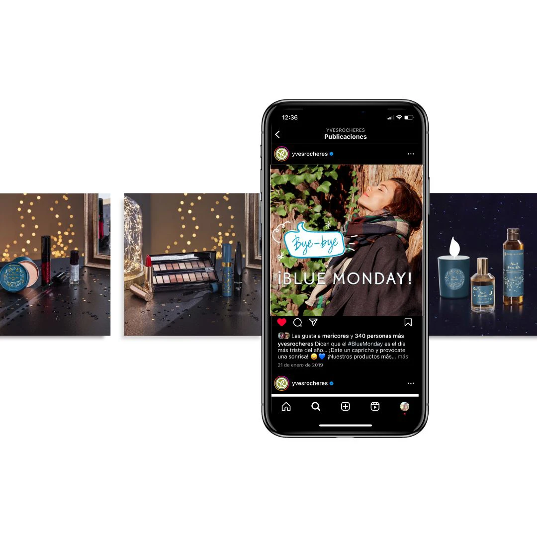 Menú navegación antes de la propuesta