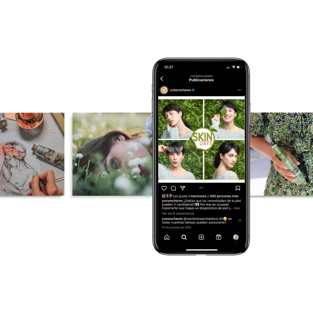 Menú navegación antes de la propuesta