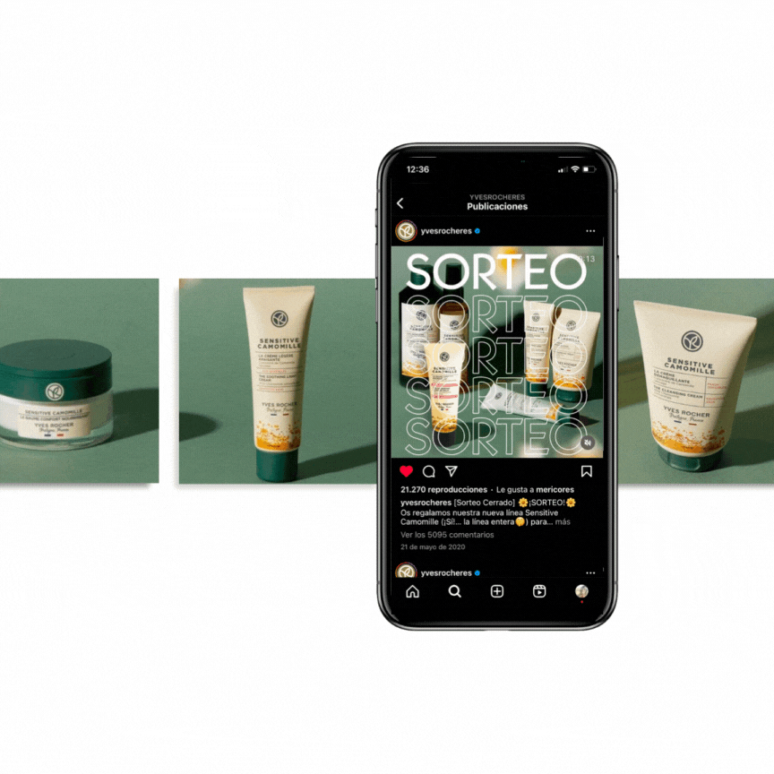 Menú navegación antes de la propuesta