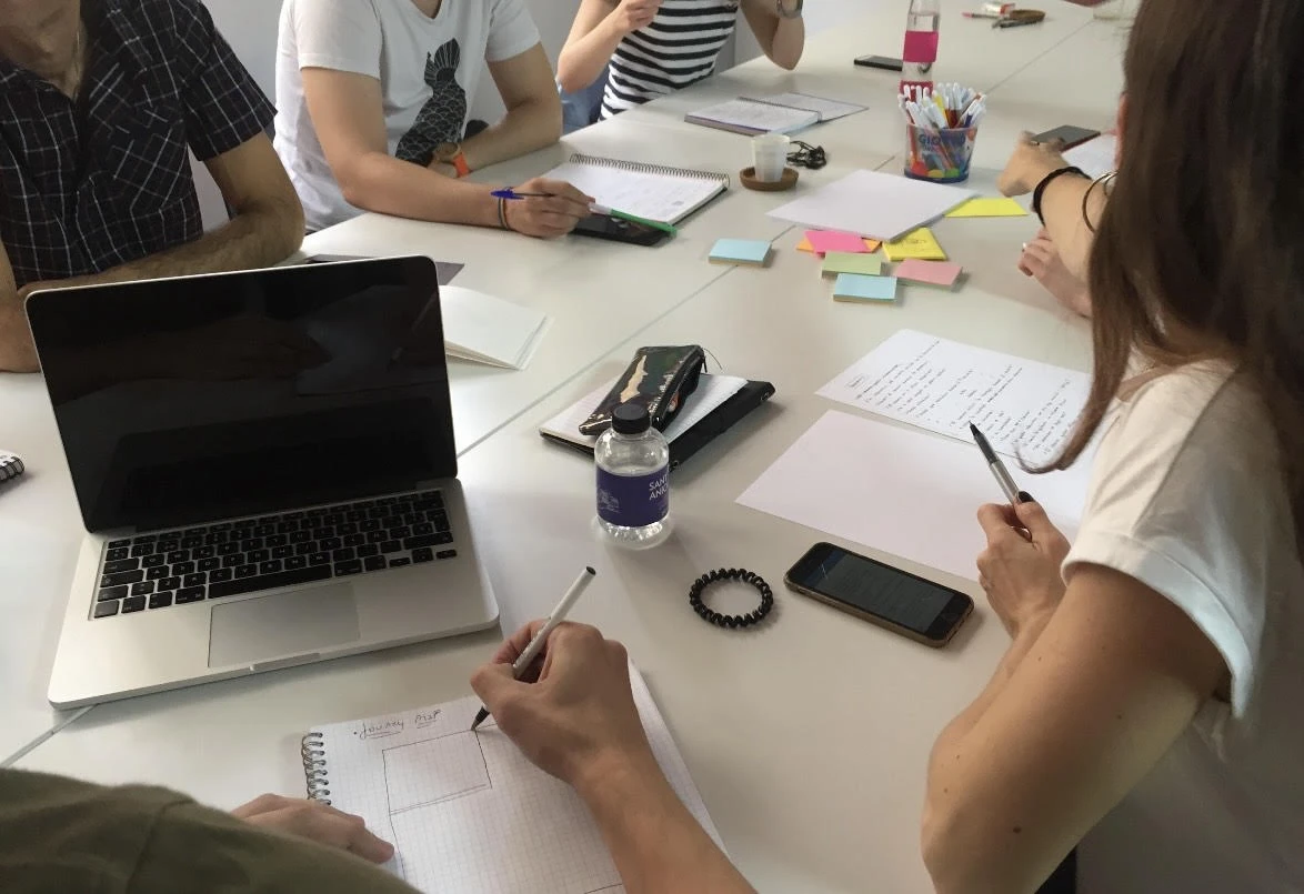 Menú navegación antes de la propuesta